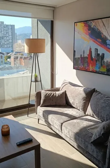 Departamento Full Amoblado 2d1b1e En El Centro De Concepción