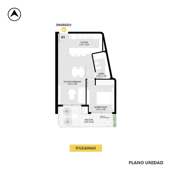 Venta Departamento Abasto Rosario