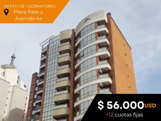 Departamento En Venta - 1 Dormitorios 1 Baño - 40mts2 - La Plata [financiado]