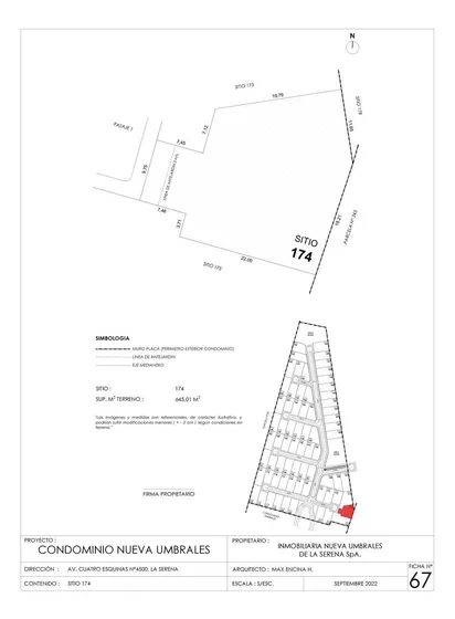 Sitio Venta (autoconstrucción) Condominio Umbrales La Serena