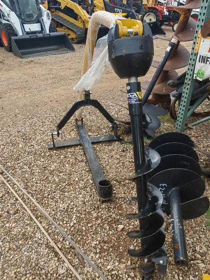 Barrenadora Taladro Con Broca De 9 Pul Para Tractor Agricola
