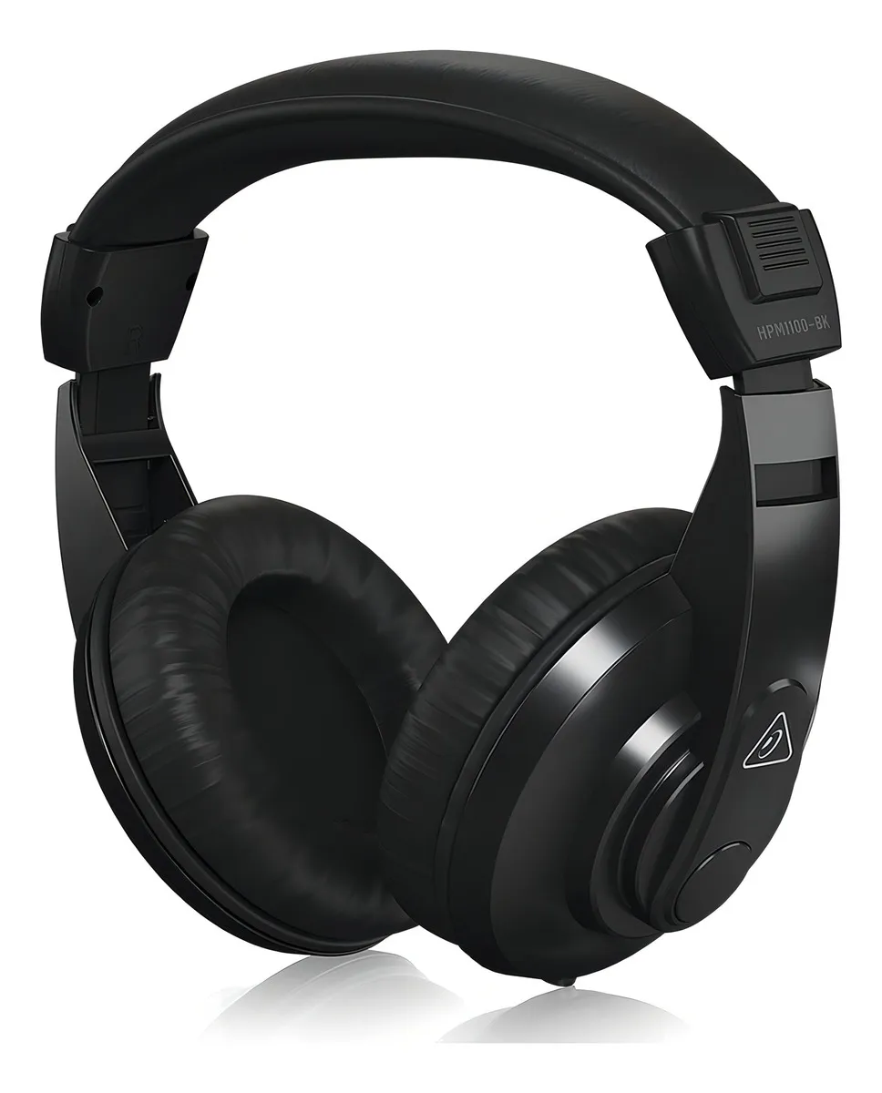 Auricular Profesional Behringer Hpm1100bk Monitoreo Studio Color Negro