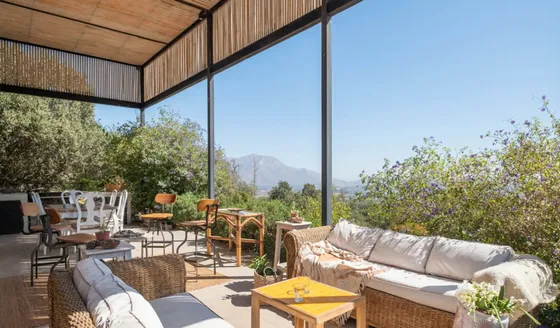 Espectacular Casa En Cerro De Pirque