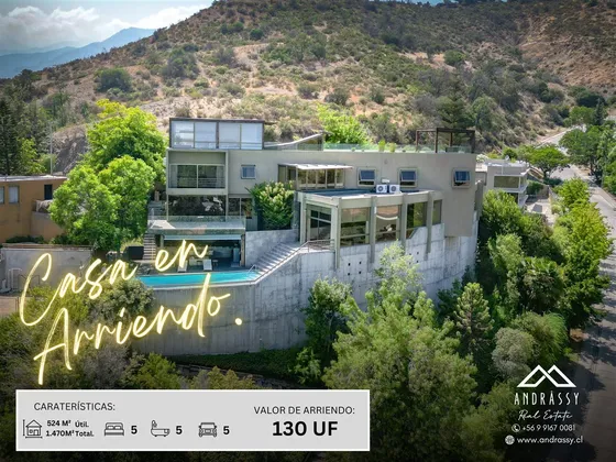 Casa En Arriendo En Las Condes