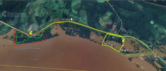 Se Vende Chacra De 11 Ha Sobre Rio Uruguay Y Asfalto Para Loteo. Todo Aprobado.