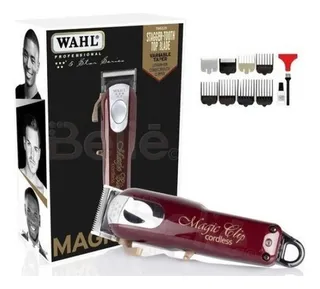 Maquina peluqueria wahl 5 estrellas 5000v magic clip roja original hotsell