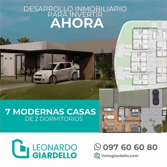 Casas En Venta De 2 Dormitorios En Fraccionamiento San Benito