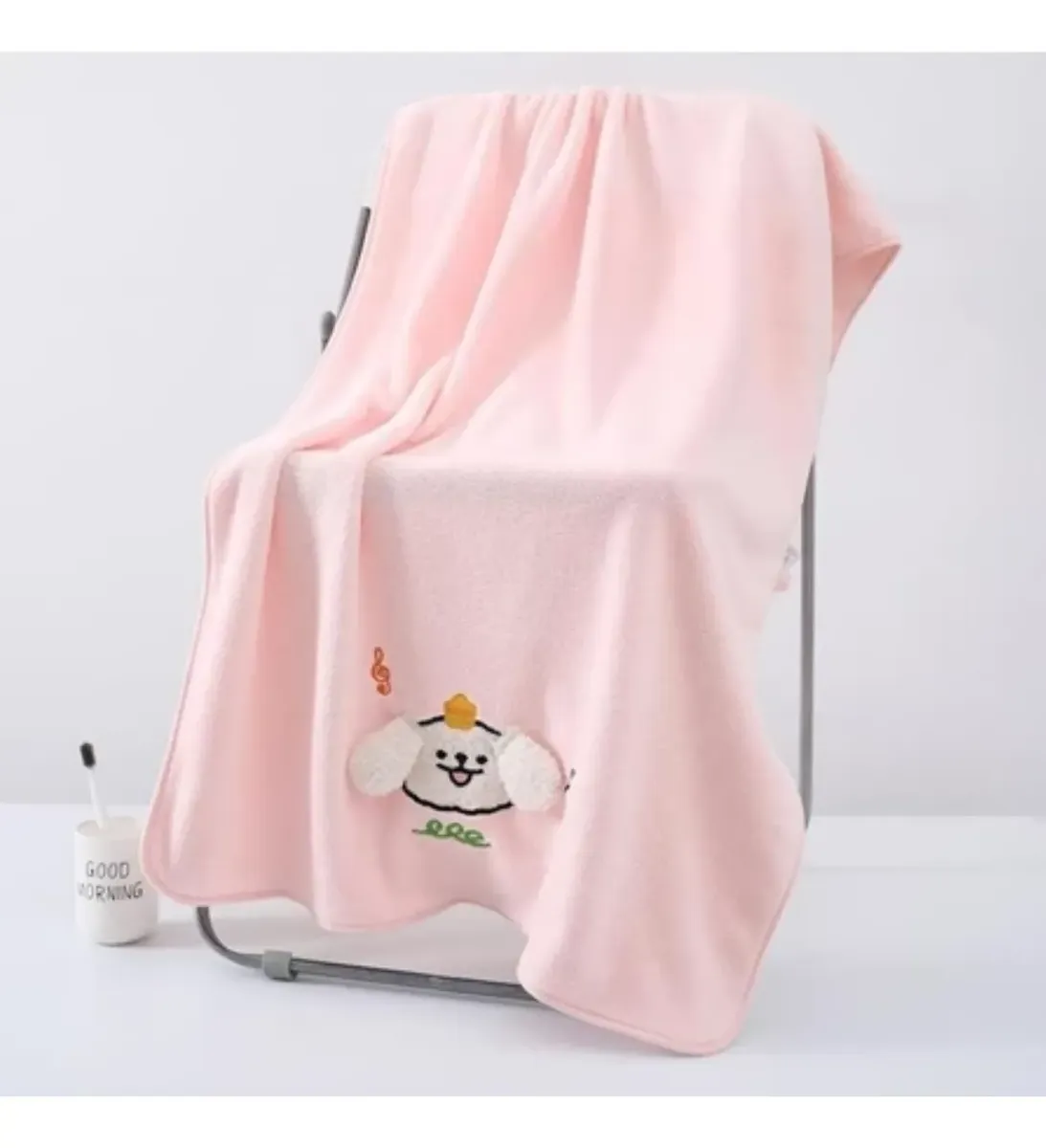 Toalha Infantil Banho Personagem Microfibra Felpuda Soft