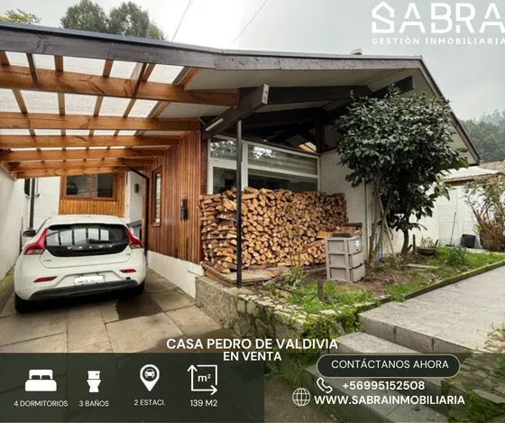 Venta De Casa En Pedro De Valdivia
