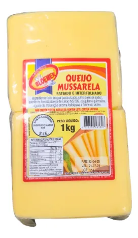 Queijo Mussarella Fatiado 1kg