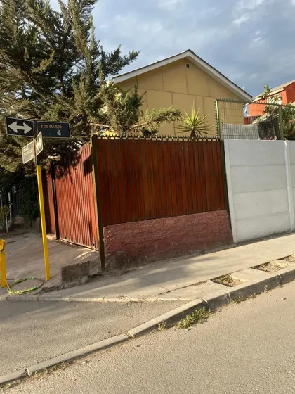 Casa De Esquina Ampliable, En San Bernardo