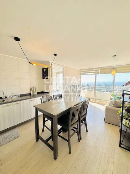 Departamento Amoblado En Concón 2d | 2 B