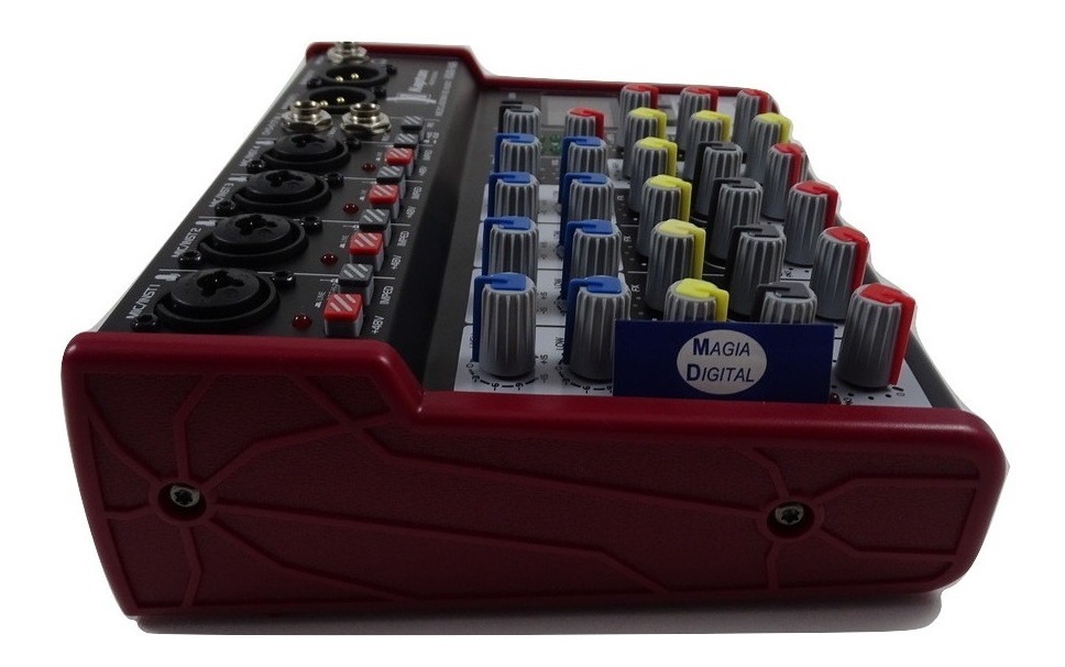 Mezcladora 6 Canales Usb Bluetooth Graba Mp3 Kapton Kmxm6 Mercado Libre