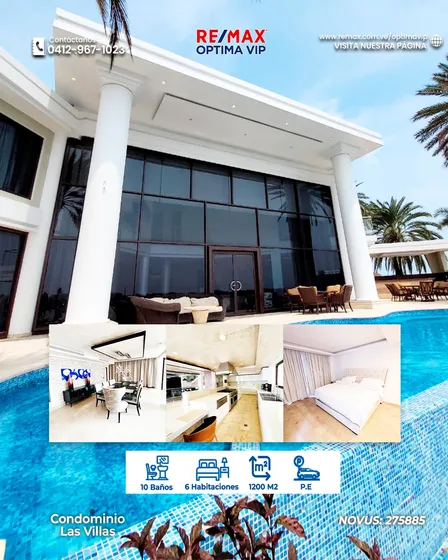 Majestuosa Villa En Venta 