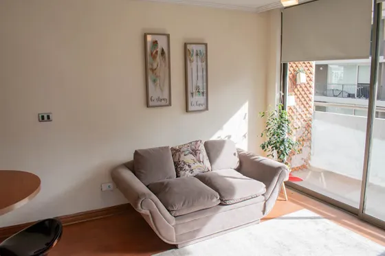 Arriendo Depto Amoblado 1 Habitación - Antonio Bellet (1077)