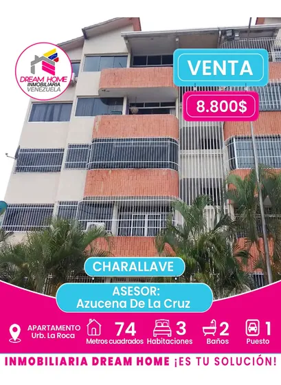 Apartamento En Venta   Urb. La Roca  Charallave 