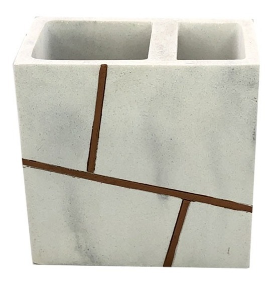 Set Para Baño Blanco Marmoleado | Mercado Libre