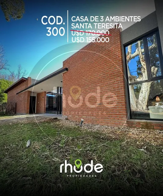 Casa En Santa Teresita