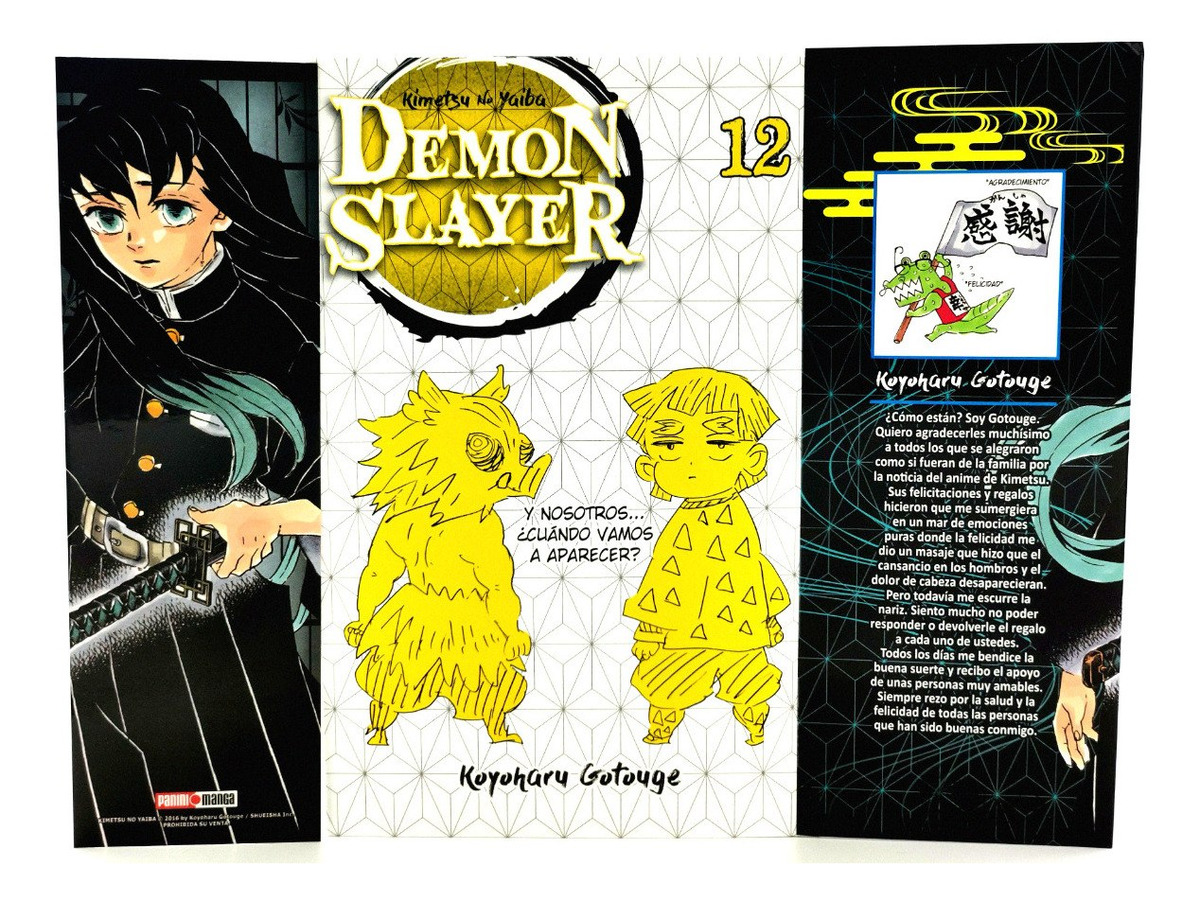 Manga Kimetsu No Yaiba Panini Kimetsu No Yaiba Demon Slayer Manga Panini Del 10 Al 14 | Envío gratis