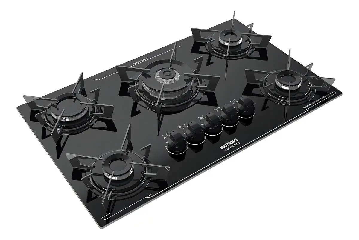 Detalhe do Cooktop Itatiaia Electra Plus