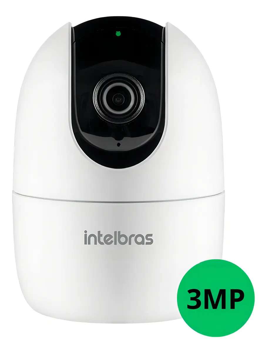 Câmera Inteligente Visão 360° Intelbras iM4 Resolução 3MP