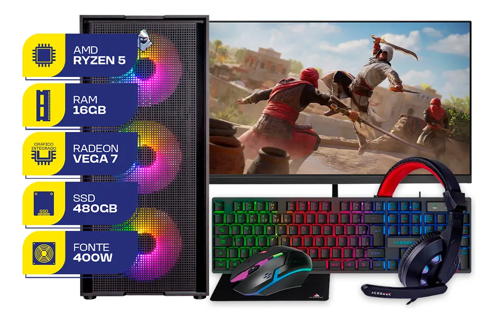 Pc Gamer Completo Mcl