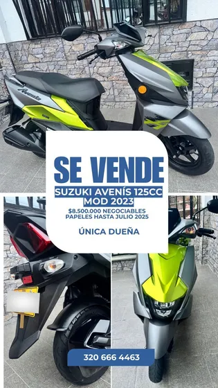 Suzuki Avenis 125 Modelo 2023
