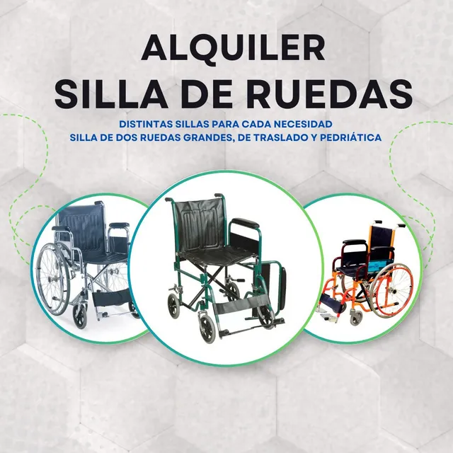 Alquiler De Sillas De Ruedas Manuales