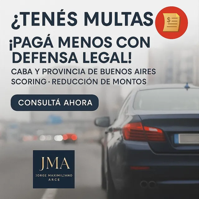 Multas De Tránsito: Defensa Y Reducción En Caba Y Pba