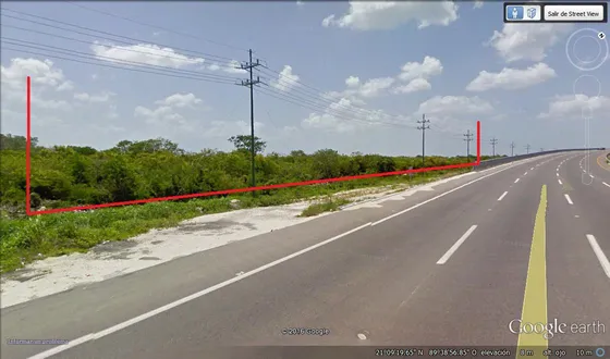 Terreno 4.42 Ha - Carretera Mérida-progreso - Pueblo San Ignacio