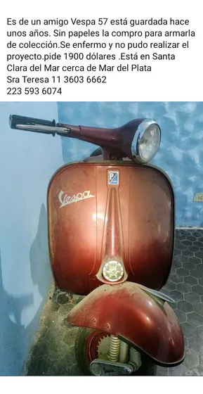 Moto De Colección