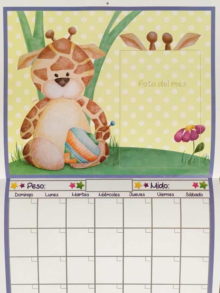 Calendario Del Bebé Mercado Libre