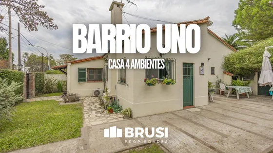 Casa 4 Ambientes En Venta En Barrio Uno, Ezeiza
