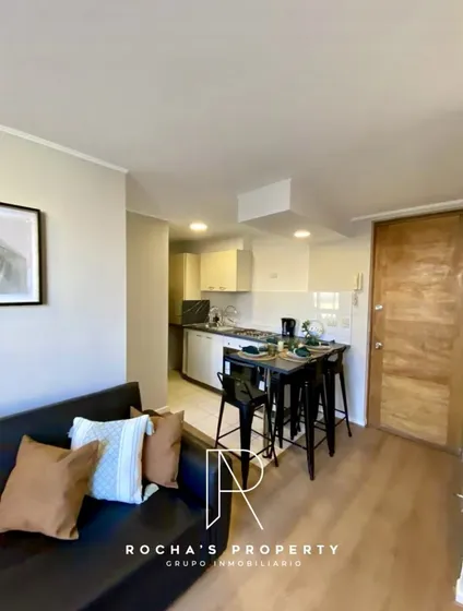 Departamento Full Amoblado Incluido Gastos Comunes Y Cuentas
