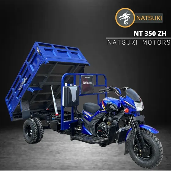 Motocarro 350cc Con Gato Hidráulico Natsuki 2025