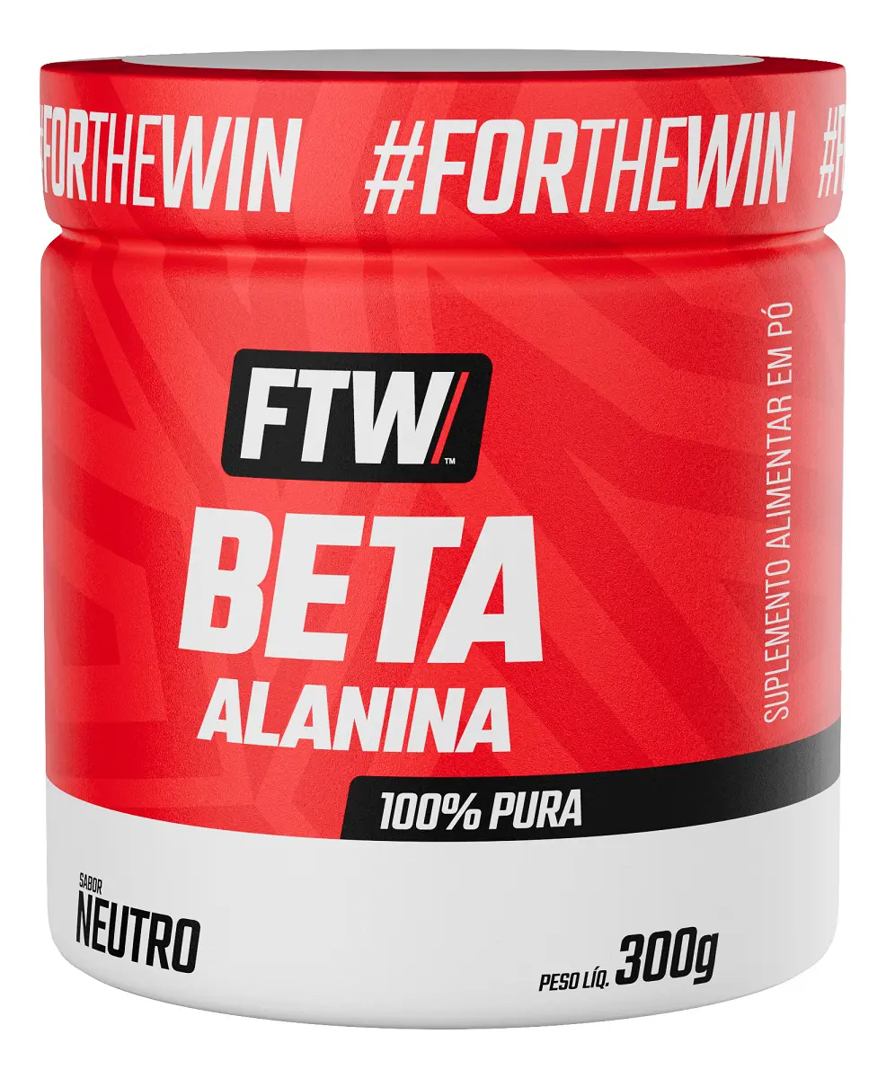 Beta Alanina 100% Pura Pote 300g - FTW