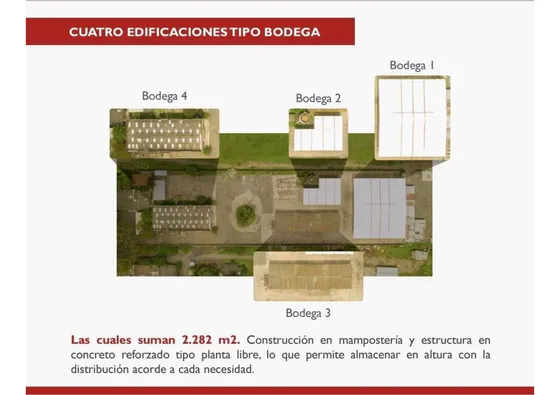 Bodegas Y Amplias Oficinas En Zona Industrial De Yumbo