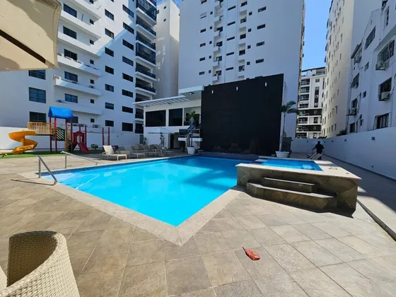 Apartamento De Lujo En Venta En Naco | 3 Habs, Estudio Y 4 Parqueos
