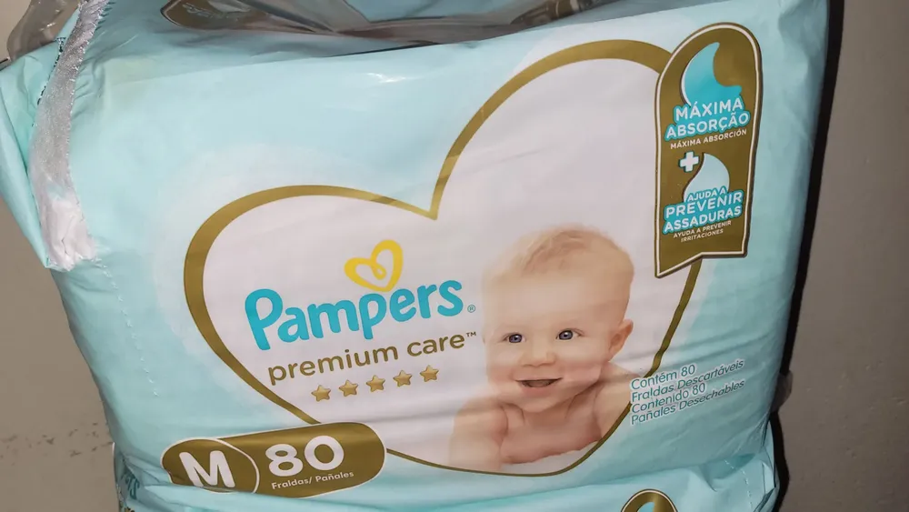 Fralda Descartável Pampers Premium Care RN 20 Unidades