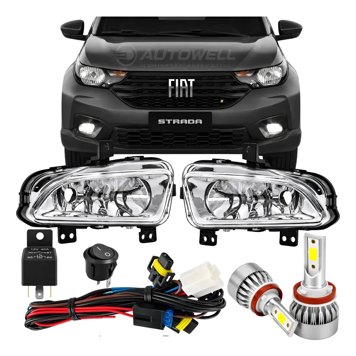 Farol de milha LED