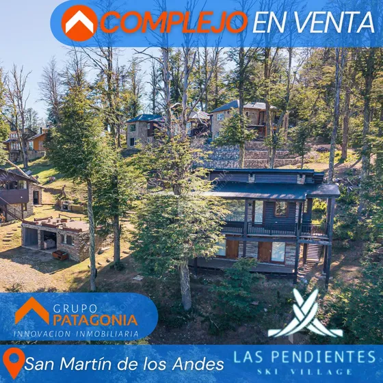 Complejo De 2 Cabañas En Venta En Las Pendientes Ski Village, San Martín De Los Andes, Neuquén, Patagonia Argentina