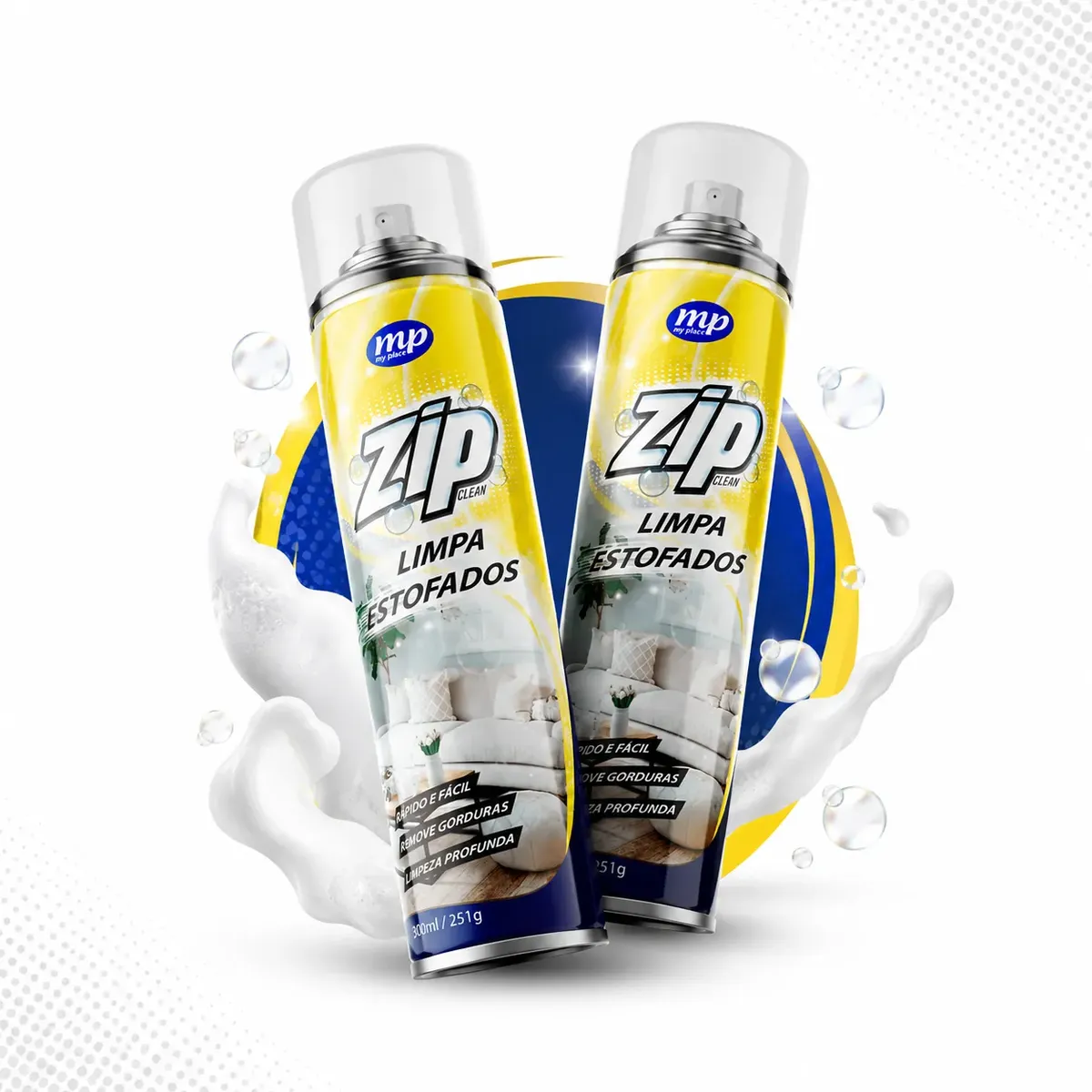 Kit 2 Espuma Magica Limpa Estofado Sofa Tenis Carro Multiuso - espuma mágica, limpa estofado, limpa tenis, espuma limpa estofado