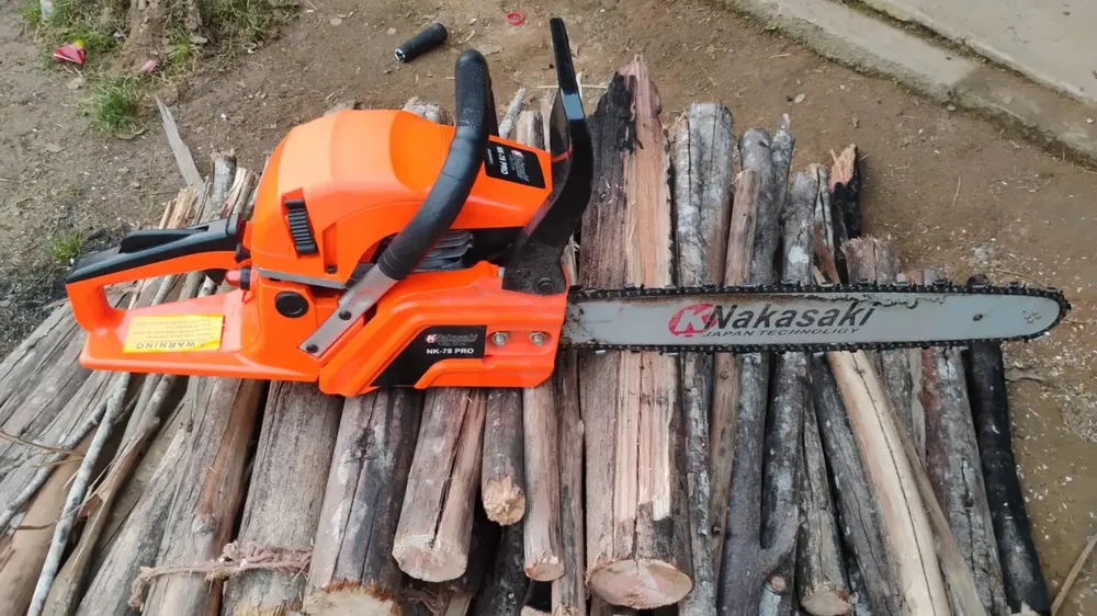 Motosserra a Gasolina KNakasaki NK7800 78cc 3.5hp Laranja | Frete