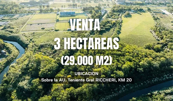 Venta Campo 3 Hectareas (29.000 M2)