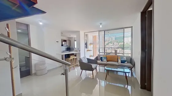 Espectacular Apartamento Dúplex, En Bello, Con Vista Hacia La Ciudad. Código 14