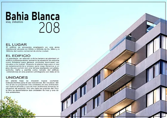 Venta. Departamento. 2 Ambientes. En Construcción. Amenities. Wilde.