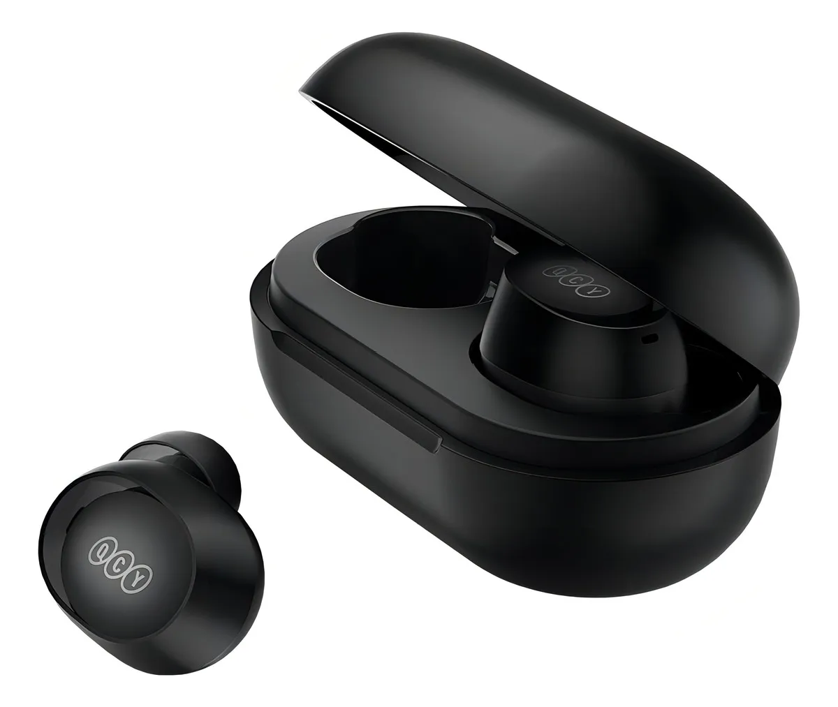 Fone QCY T27 Arcbuds Lite Bluetooth 5.3 Cor Preto