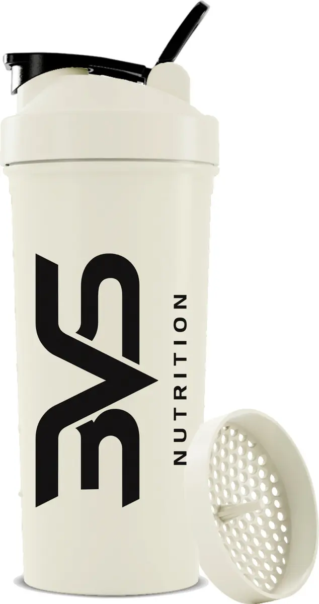 Coqueteleira / Shaker Branca - Academia 600ml - 3vs Nutrition