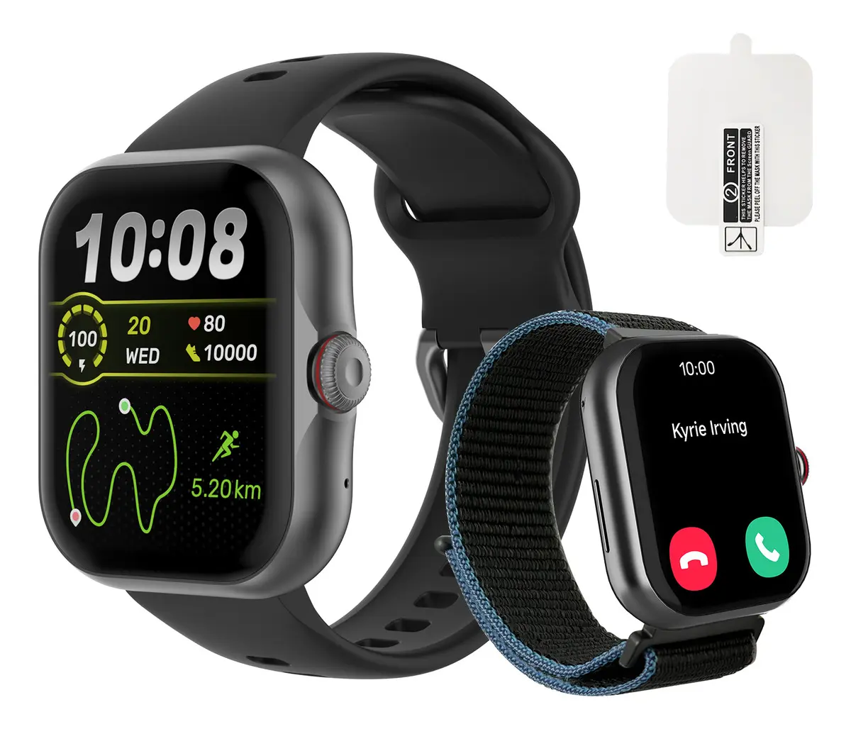 Smartwatch Bettdow Fb055 1.85" Esportivo Ia Gps 3atm Música Preto