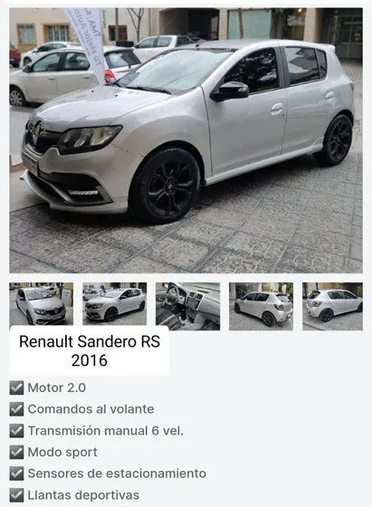 Renault Sandero 2.0 Rs 145cv